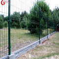 Fence a maglie di filo saldato 4x4 rivestito in PVC